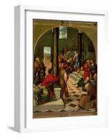 Christ Among the Doctors-Bonifacio Veronese-Framed Giclee Print