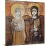 Christ and a Saint-null-Mounted Giclee Print