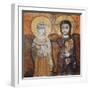 Christ and a Saint-null-Framed Premium Giclee Print