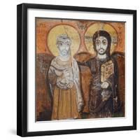 Christ and a Saint-null-Framed Giclee Print