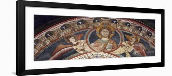 Christ and Angels, 13th Century-null-Framed Giclee Print