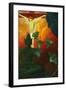 'Christ And Buddha', 1880-Paul Ranson-Framed Giclee Print