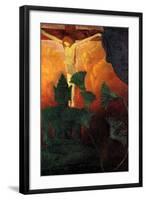 Christ and Buddha-Paul Ranson-Framed Art Print