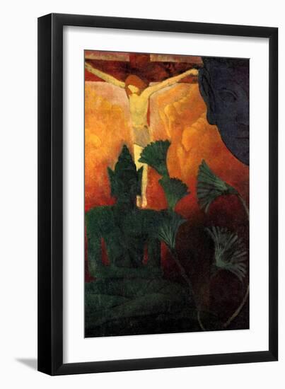 Christ and Buddha-Paul Ranson-Framed Art Print