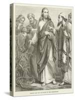 Christ and His Disciples in the Cornfields-null-Stretched Canvas