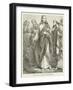 Christ and His Disciples in the Cornfields-null-Framed Giclee Print