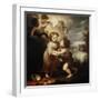 Christ and John the Baptist as Children, Between 1655 and 1660-Bartolomé Esteban Murillo-Framed Giclee Print