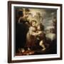 Christ and John the Baptist as Children, Between 1655 and 1660-Bartolomé Esteban Murillo-Framed Giclee Print