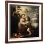 Christ and John the Baptist as Children, Between 1655 and 1660-Bartolomé Esteban Murillo-Framed Giclee Print