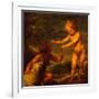 Christ and John the Baptist as Children, Ca 1665-Alonso Cano-Framed Giclee Print