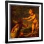 Christ and John the Baptist as Children, Ca 1665-Alonso Cano-Framed Giclee Print