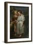 Christ and John the Baptist as Children-Peter Paul Rubens-Framed Giclee Print