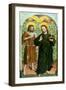 Christ and John the Baptist-Johann Koerbecke-Framed Giclee Print