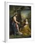 Christ and Magdalen-Federigo Barocci-Framed Giclee Print