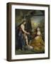 Christ and Magdalen-Federigo Barocci-Framed Giclee Print