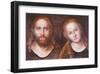 Christ and Mary , 1516–20-Lucas Cranach the Elder-Framed Art Print