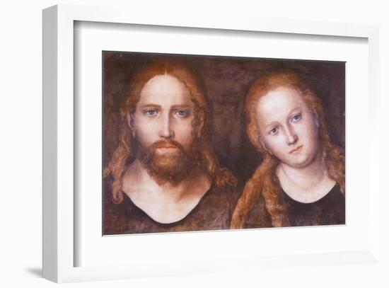 Christ and Mary , 1516–20-Lucas Cranach the Elder-Framed Art Print