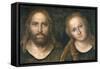 Christ and Mary, 1516-20-Lucas Cranach the Elder-Framed Stretched Canvas