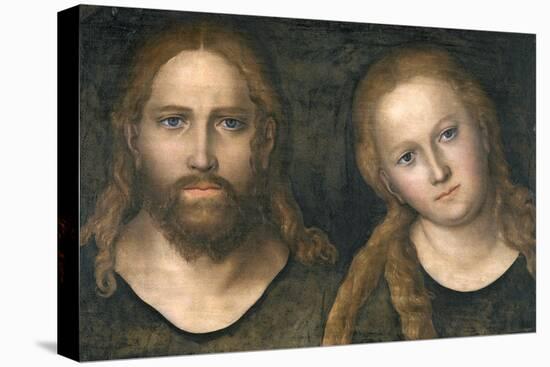 Christ and Mary, 1516-20-Lucas Cranach the Elder-Stretched Canvas