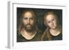 Christ and Mary, 1516-20-Lucas Cranach the Elder-Framed Giclee Print