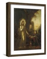 Christ and Mary Magdalene-Moreau-Framed Giclee Print