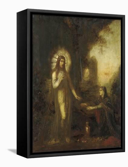 Christ and Mary Magdalene-Moreau-Framed Stretched Canvas