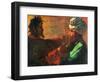 Christ and Nicodemus (Stud), 1889-Nikolai Nikolayevich Ge-Framed Giclee Print