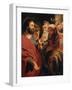 Christ and Nicodemus-Jacob Jordaens-Framed Giclee Print