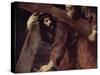 Christ and Simon the Cyrenian-Titian (Tiziano Vecelli)-Stretched Canvas