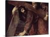 Christ and Simon the Cyrenian-Titian (Tiziano Vecelli)-Stretched Canvas