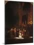 Christ and the Adulteress, 1644-Rembrandt van Rijn-Mounted Giclee Print