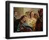 Christ and the Adulteress, 1751-Giandomenico Tiepolo-Framed Giclee Print