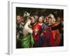 Christ and the Adulteress, c.1527-29-Lorenzo Lotto-Framed Giclee Print