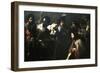 Christ and the Adulteress-Valentin de Boulogne-Framed Art Print