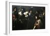 Christ and the Adulteress-Valentin de Boulogne-Framed Art Print