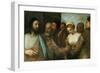 Christ and the Adultress; Unfinished, 1512-1515-Titian (Tiziano Vecelli)-Framed Giclee Print