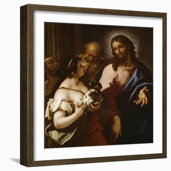 Christ and the Canaanite Woman-Sebastiano Ricci-Framed Giclee Print