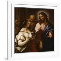 Christ and the Canaanite Woman-Sebastiano Ricci-Framed Giclee Print