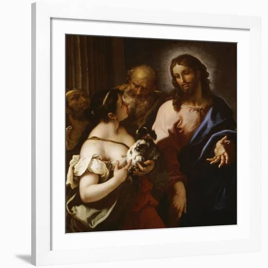 Christ and the Canaanite Woman-Sebastiano Ricci-Framed Giclee Print