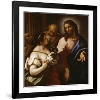 Christ and the Canaanite Woman-Sebastiano Ricci-Framed Giclee Print