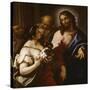 Christ and the Canaanite Woman-Sebastiano Ricci-Stretched Canvas