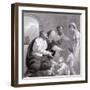 Christ and the Children, C1810-C1844-Henry Corbould-Framed Giclee Print