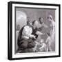Christ and the Children, C1810-C1844-Henry Corbould-Framed Giclee Print