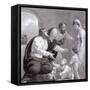 Christ and the Children, C1810-C1844-Henry Corbould-Framed Stretched Canvas
