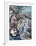 Christ and the Children-Bernhard Plockhorst-Framed Giclee Print