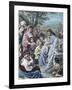 Christ and the Children-Bernhard Plockhorst-Framed Giclee Print