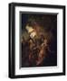 Christ and the Holy Women, Early 1680S-Charles de La Fosse-Framed Giclee Print