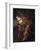 Christ and the Holy Women, Early 1680S-Charles de La Fosse-Framed Giclee Print