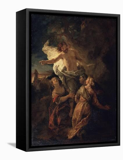 Christ and the Holy Women, Early 1680S-Charles de La Fosse-Framed Stretched Canvas