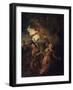 Christ and the Holy Women, Early 1680S-Charles de La Fosse-Framed Giclee Print